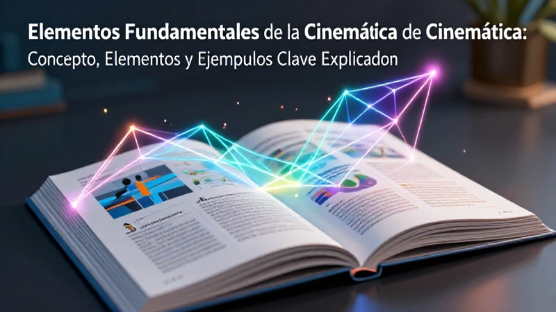 Cinemática: conceptos, elementos y ejemplos clave