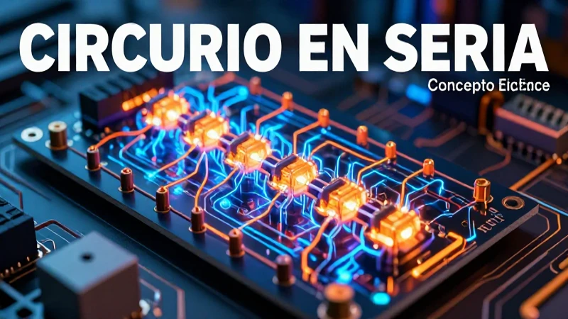 Funcionamiento esencial de circuito en serie