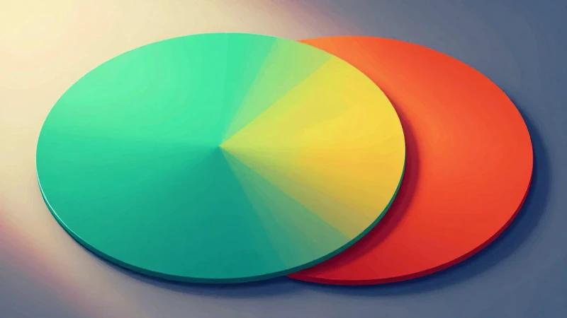 Circunferencia: Qué es, definición y concepto explicado 5 Ilustración geométrica vibrante para blog profesional