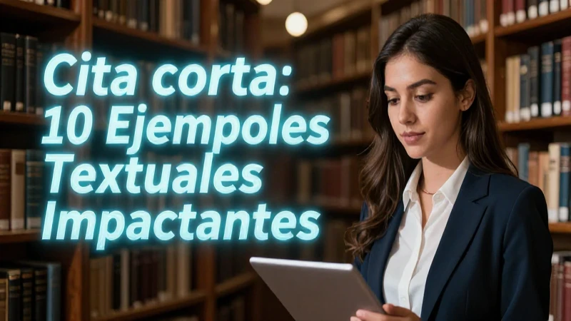 Diferencias entre citas textuales cortas y largas