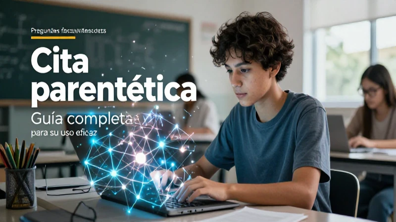Guía visual y profesional de citas parentéticas