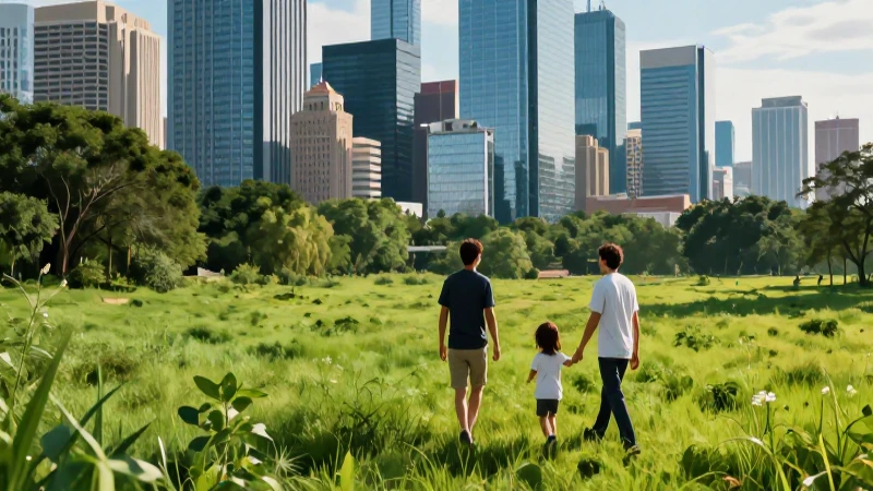 Contraste de vida entre campo y ciudad