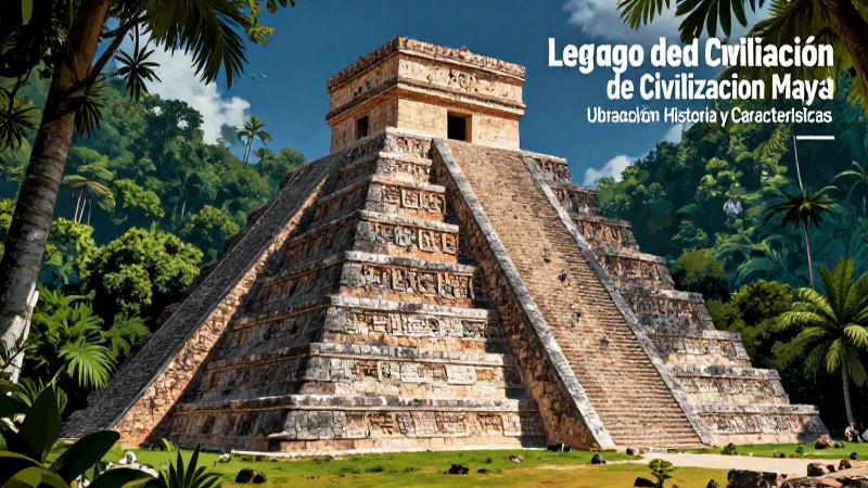 Civilización Maya: Ubicación, Historia y Características 5 Legado Maya: majestuosas pirámides en la selva