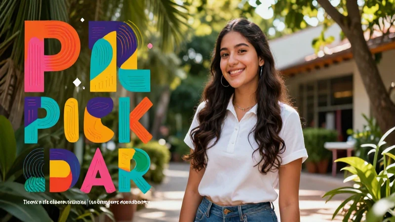 Clases de adjetivos: 100 Ejemplos para Aprender Fácil 6 Ilustración vibrante: estudiante alegre aprendiendo