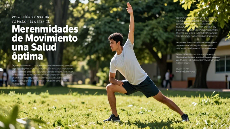 Movimiento para una salud óptima: Conoce las Conoce opciones 6 Detectar y prevenir enfermedades de movimiento mejora la salud