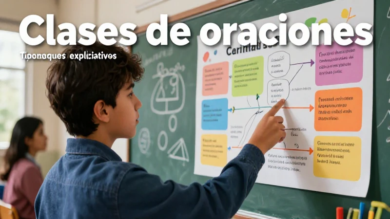 Ilustración educativa sobre clasificación gramatical