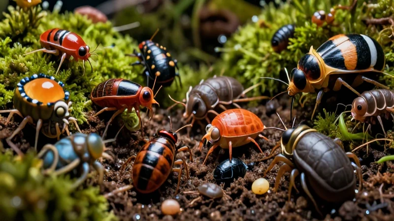 Clasificación de los Animales Invertebrados: 70 Ejemplos 10 Microcosmos vibrantes con intrincadas interacciones ecológicas
