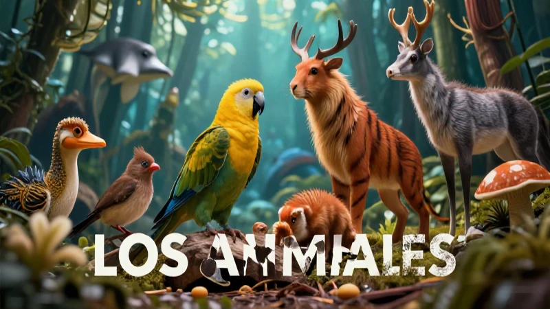 Tipos y características visuales de animales