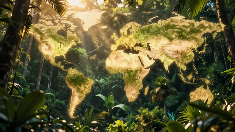 Clima cálido: características y mapa vibrante