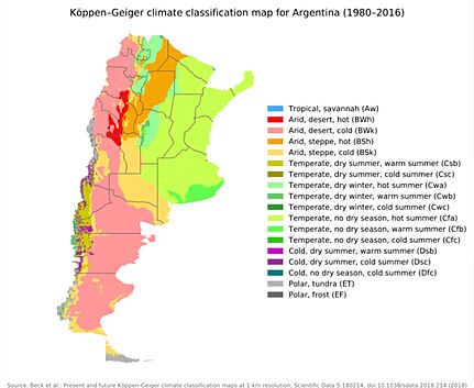 clima en argentina caracteristicas y tipos diversos 1