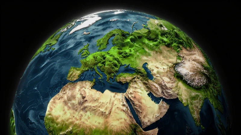 Clima templado: definición y concepto del clima templado 4 Globo topográfico educativo con enfoque en zonas verdes