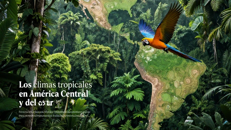 Explora los climas de América en un mapa interactivo: la guía definitiva 4 Guía educativa de climas tropicales de América