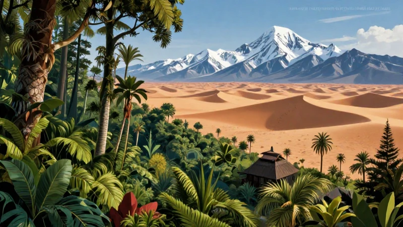 Portada épica de clima americano dinámico
