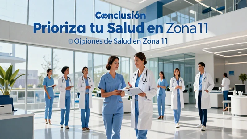 Salud moderna: clínicas de Zona 11