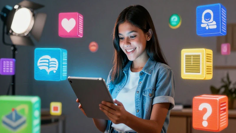 Estudiante alegre aprende con tablet y conocimiento digital