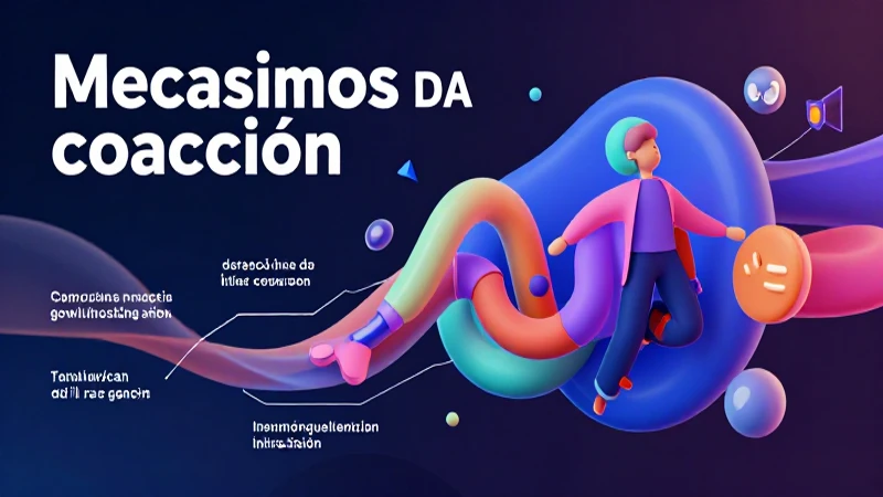 La coacción es presión ejercida mediante mecanismos
