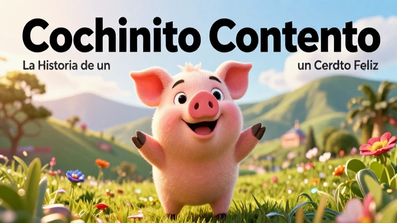 Cochinito Contento: joya vibrante y educativa