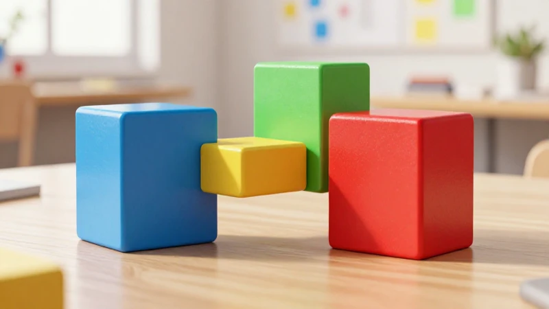Cocientes: Definición y Concepto Esencial Explicado 5 Render 3D abstracto de división educativa