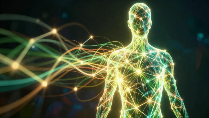 Cognición: significado, definición y concepto explicado 9 Silueta humana con red neural luminosa