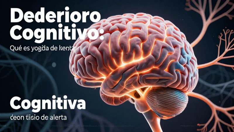 Deterioro cognitivo: definición y señales de alerta