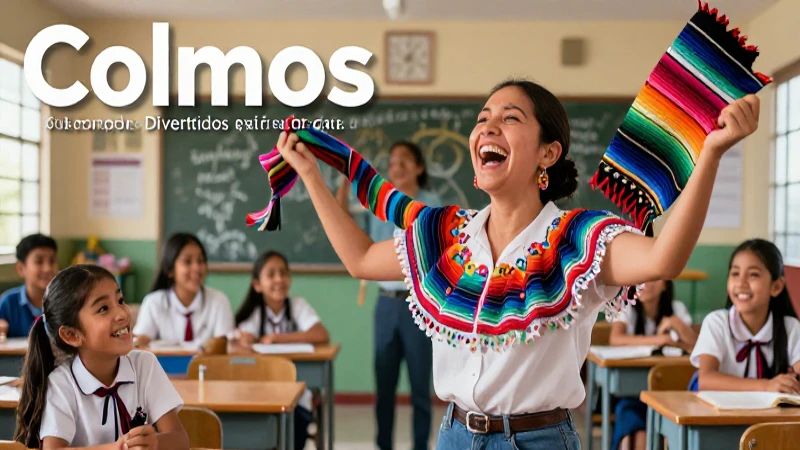 Colmos: 30 Ejemplos Divertidos para Reír sin Parar 10 Alegría vibrante de los colmos mexicanos