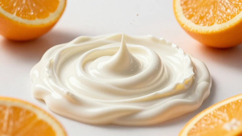 Coloides: características, ejemplos y su importancia 5 Imagen premium de fruta y crema vibrante