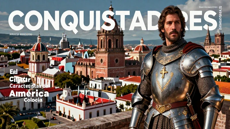 Conquistadores españoles en América Colonial