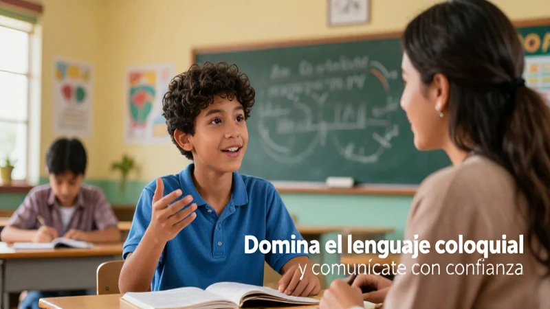 Domina el lenguaje coloquial y comunícate con confianza 3 Aprender español coloquial con confianza