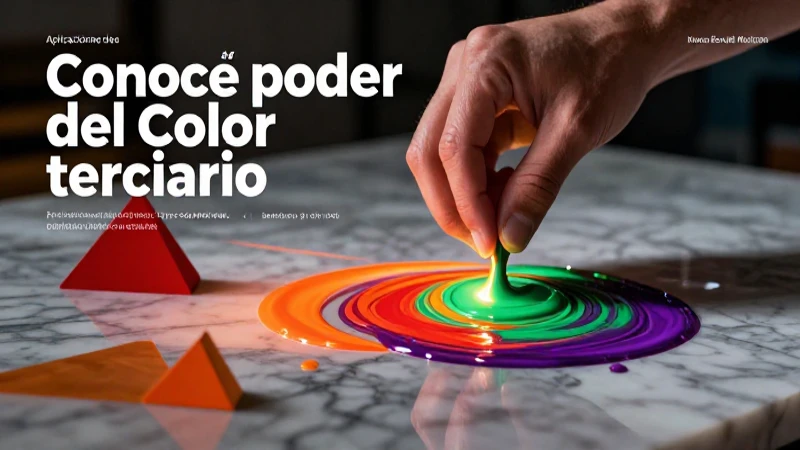 Colores terciarios: educación vibrante y dinámica
