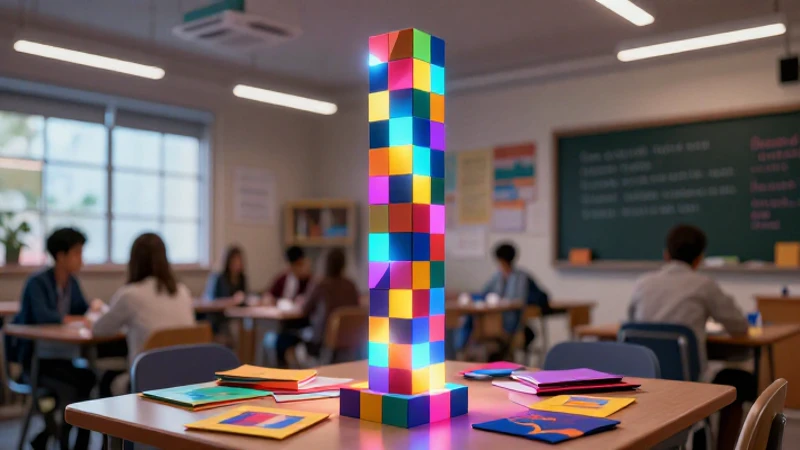 Ilustración profesional de columnas para educación