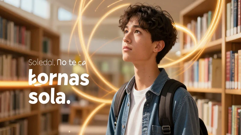 Ilustración de estudiante con ejemplo de coma vocativa