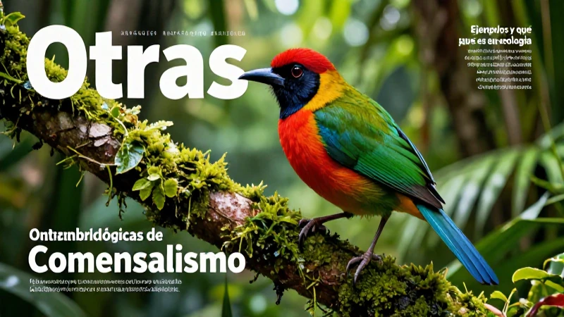 Comensalismo en ecología tropical