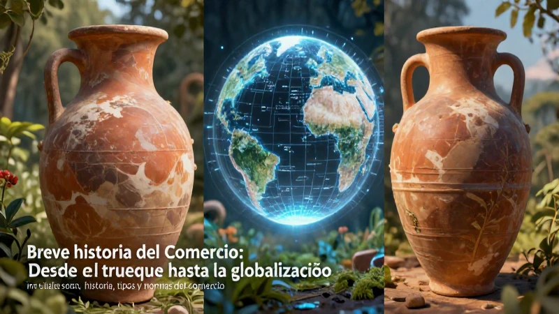 Historia y conceptos del comercio mundial