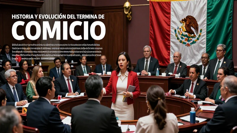 Debate legislativo mexicano: concepto y evolución