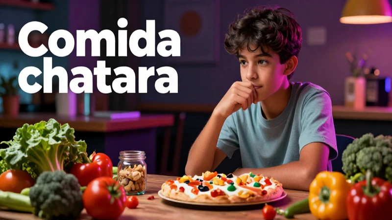 Junk food: estudio visual para revista educativa
