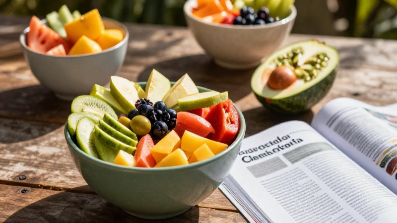 Alternativas saludables: frutas mexicanas educativas
