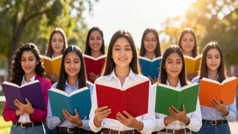 Jóvenes mexicanas empoderadas simbolizan el progreso educativo
