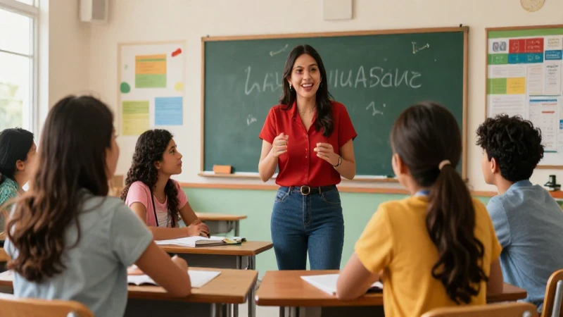 Maestra mexicana inspira a sus alumnos