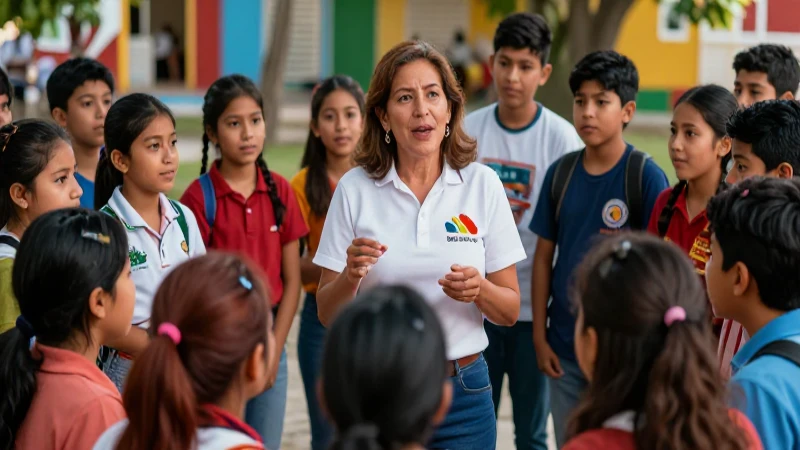 Aprendizajes del cambio: Desarrolla tu profesión con la nueva escuela mexicana 3 Maestra mexicana inspira a estudiantes en la Nueva Escuela