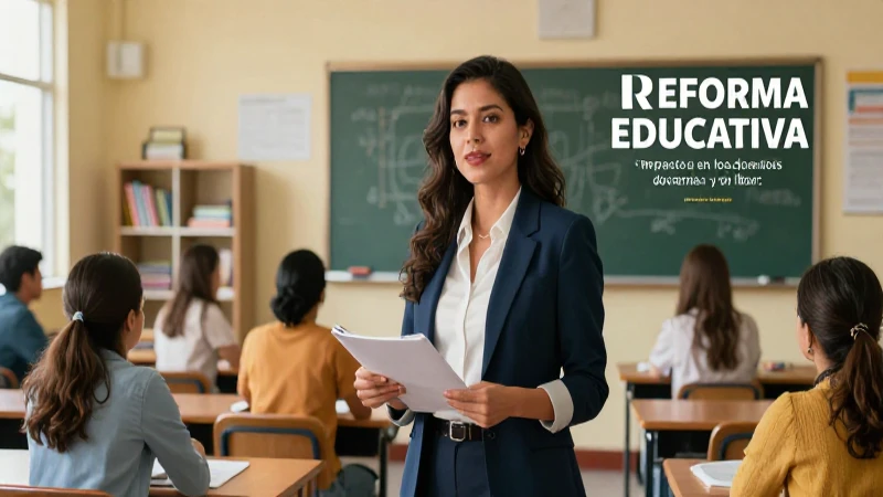 Reforma educativa: Impacto en los docentes y su labor 4 Apoyo educativo mejora la enseñanza y el impacto docente
