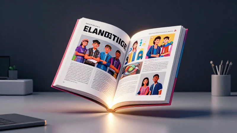 Ilustración vibrante de estudiante mexicano sobre escritorio