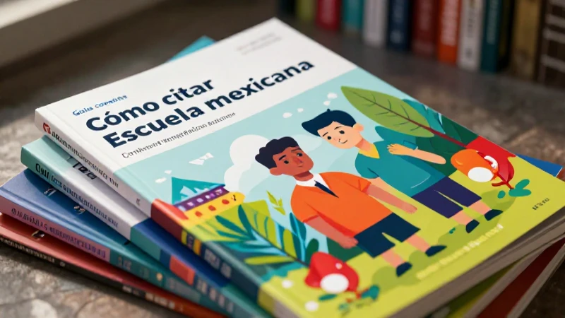 Guía de citación para la Nueva Escuela Mexicana