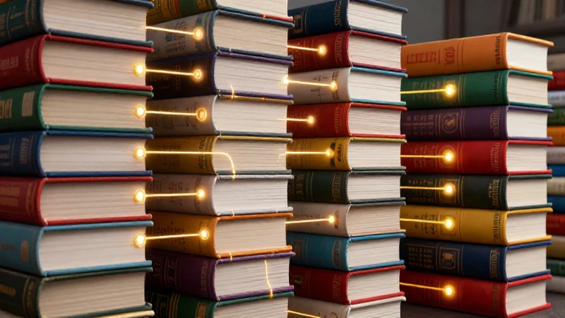 Libros académicos brillantes con normas de cita