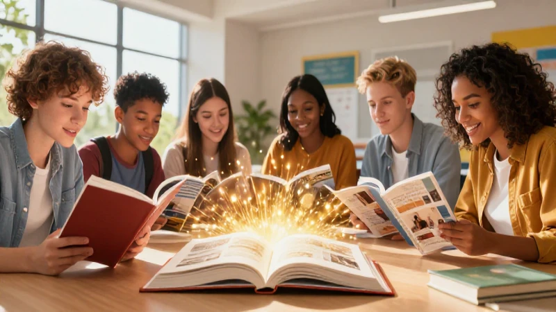 Estudiantes aprenden con magia y luz
