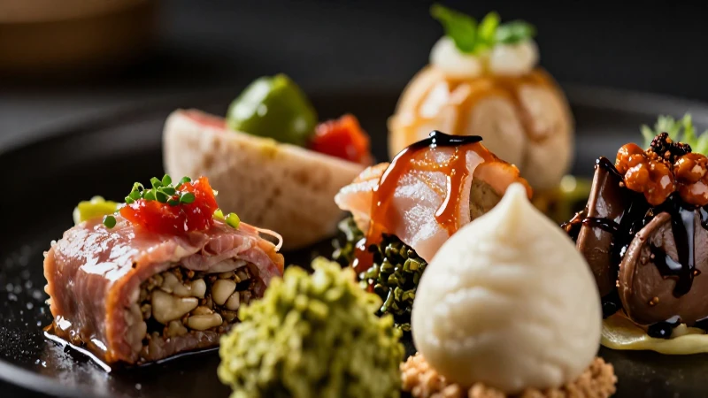 Conoce cómo cuidar y potenciar tus 5 sentidos con estos consejos 4 Plato gourmet detallado, imagen de alta calidad