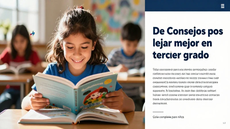 Ilustración de lectura para niños atractiva