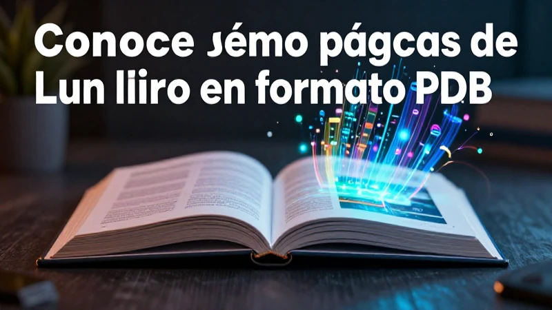Ilustración atractiva sobre descarga de libros PDF