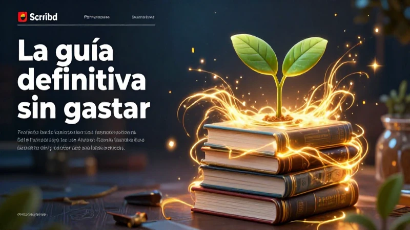 Descarga gratis tus libros favoritos en Scribd: la guía definitiva sin gastar 7 Scribd ofrece libros gratis y contenido educativo de calidad