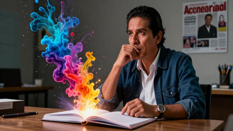 Maestra apasionada crea historias con su mirada