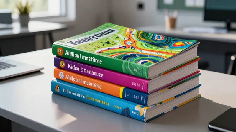 Libros educativos dinámicos con mapa, estilo cinematográfico